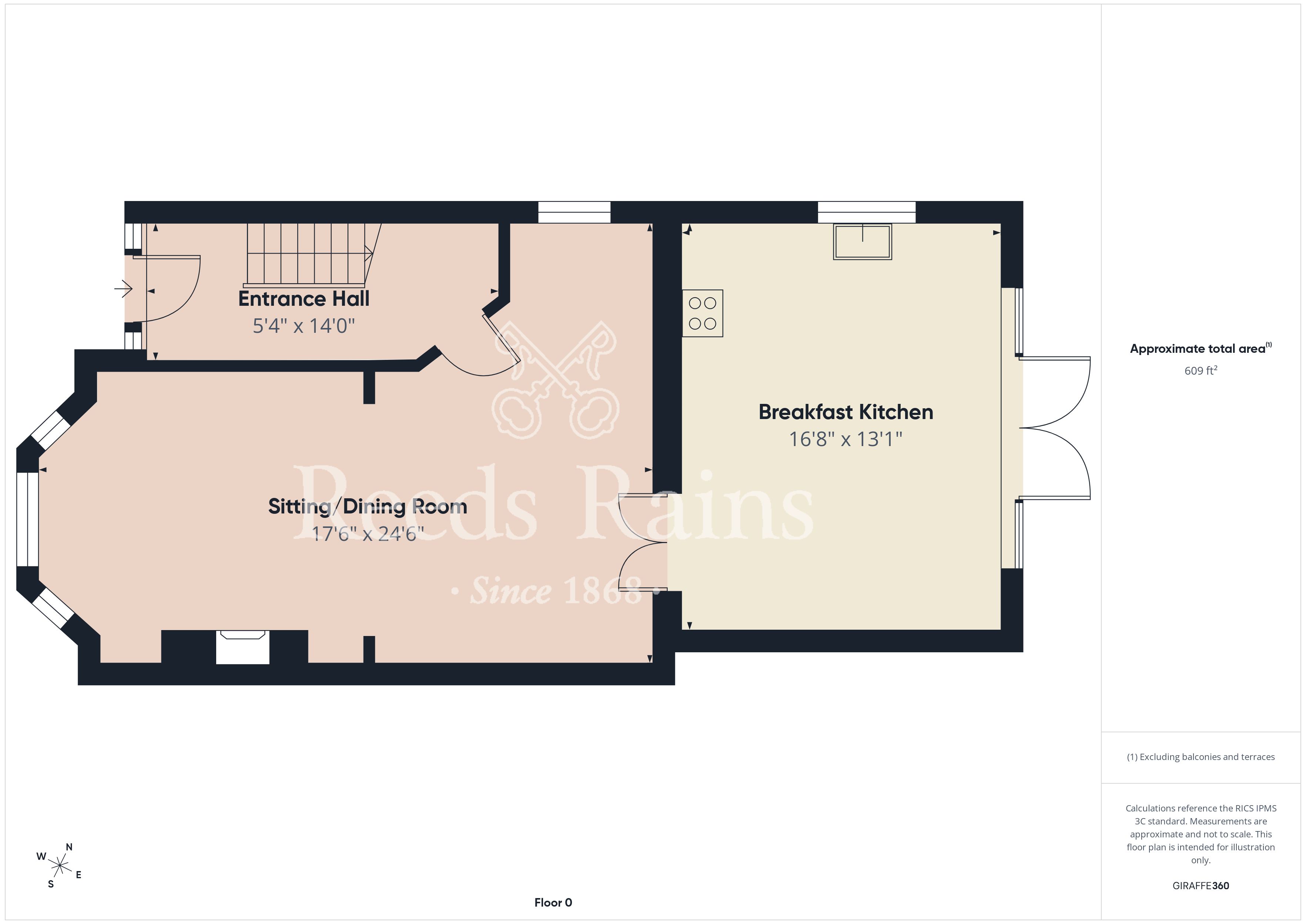 60, Ellesmere Avenue, East Riding of Yorkshire floorplan