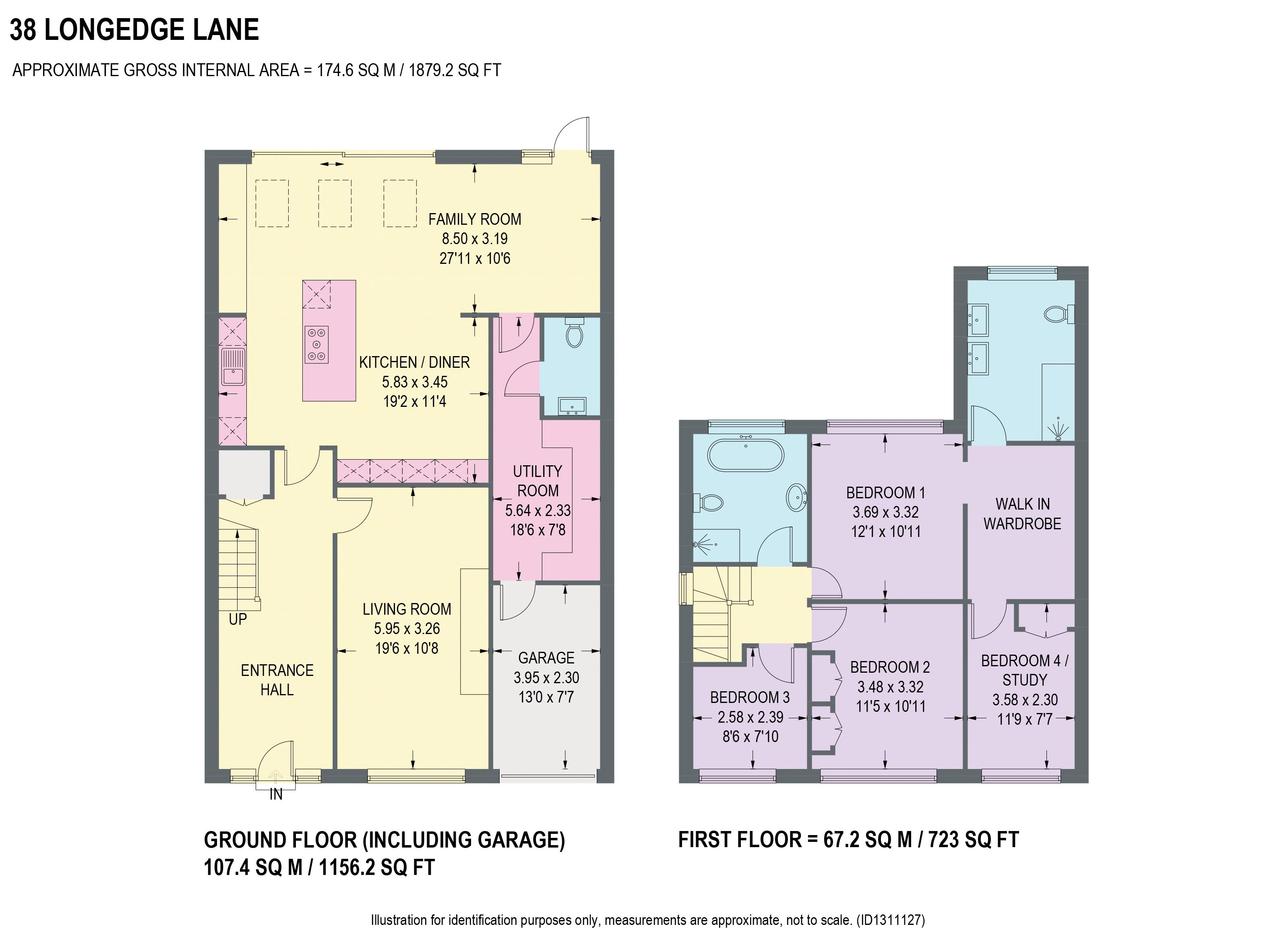 38, Longedge Lane, Chesterfield floorplan