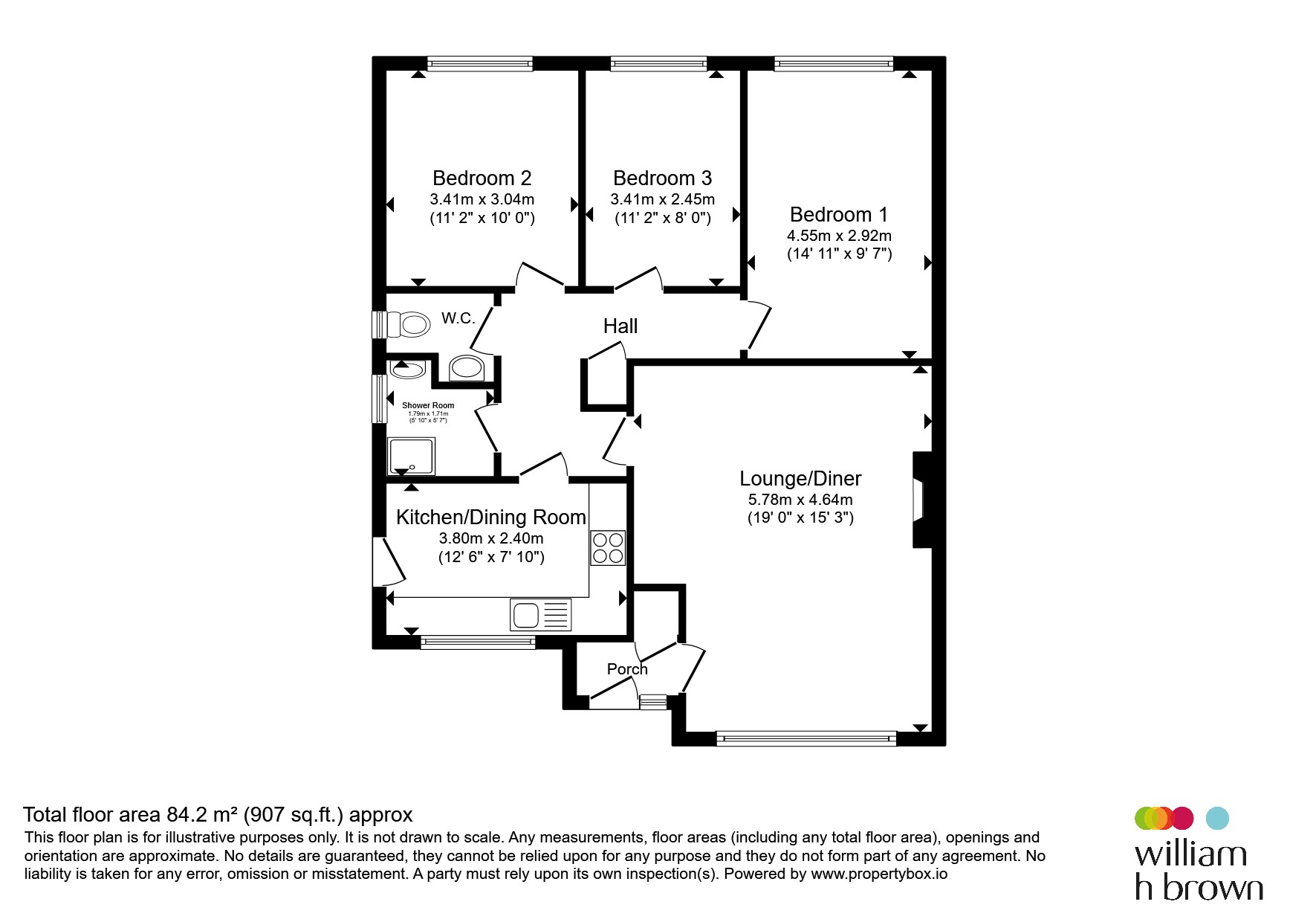 24, St. Andrews Drive, Pontefract floorplan