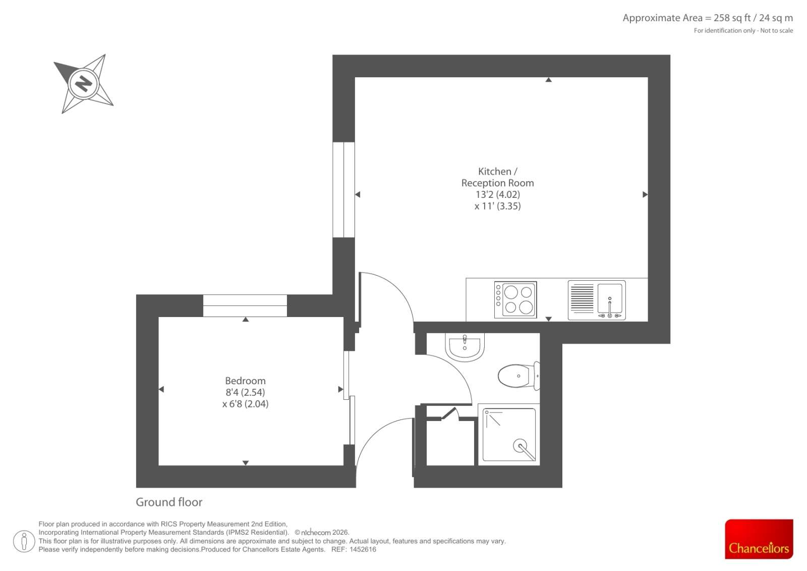 53, Lizmans Court, Oxford floorplan