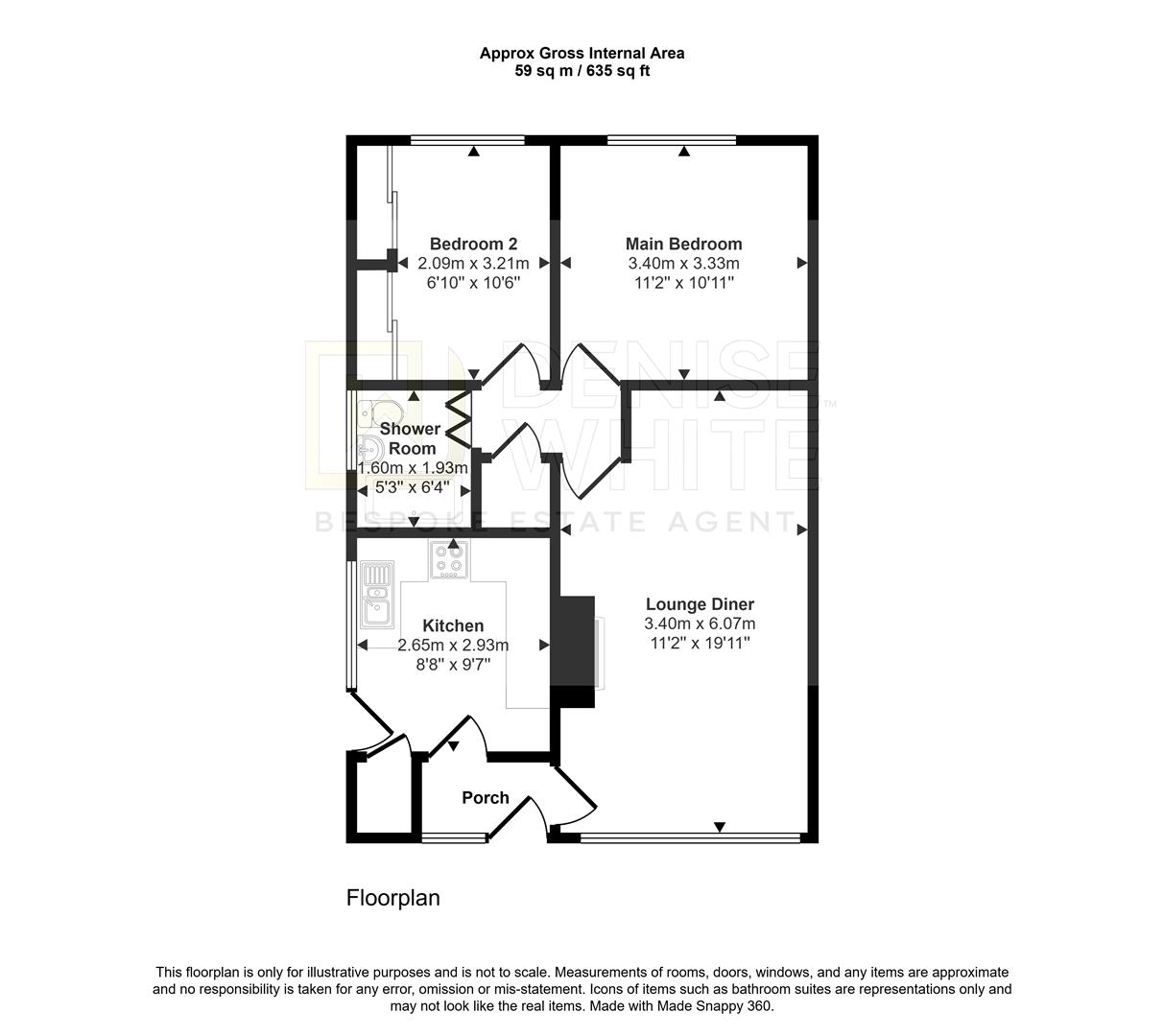 Millfield Crescent, Stoke-On-Trent floorplan