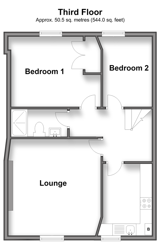 Castle Hill Road, Dover floorplan