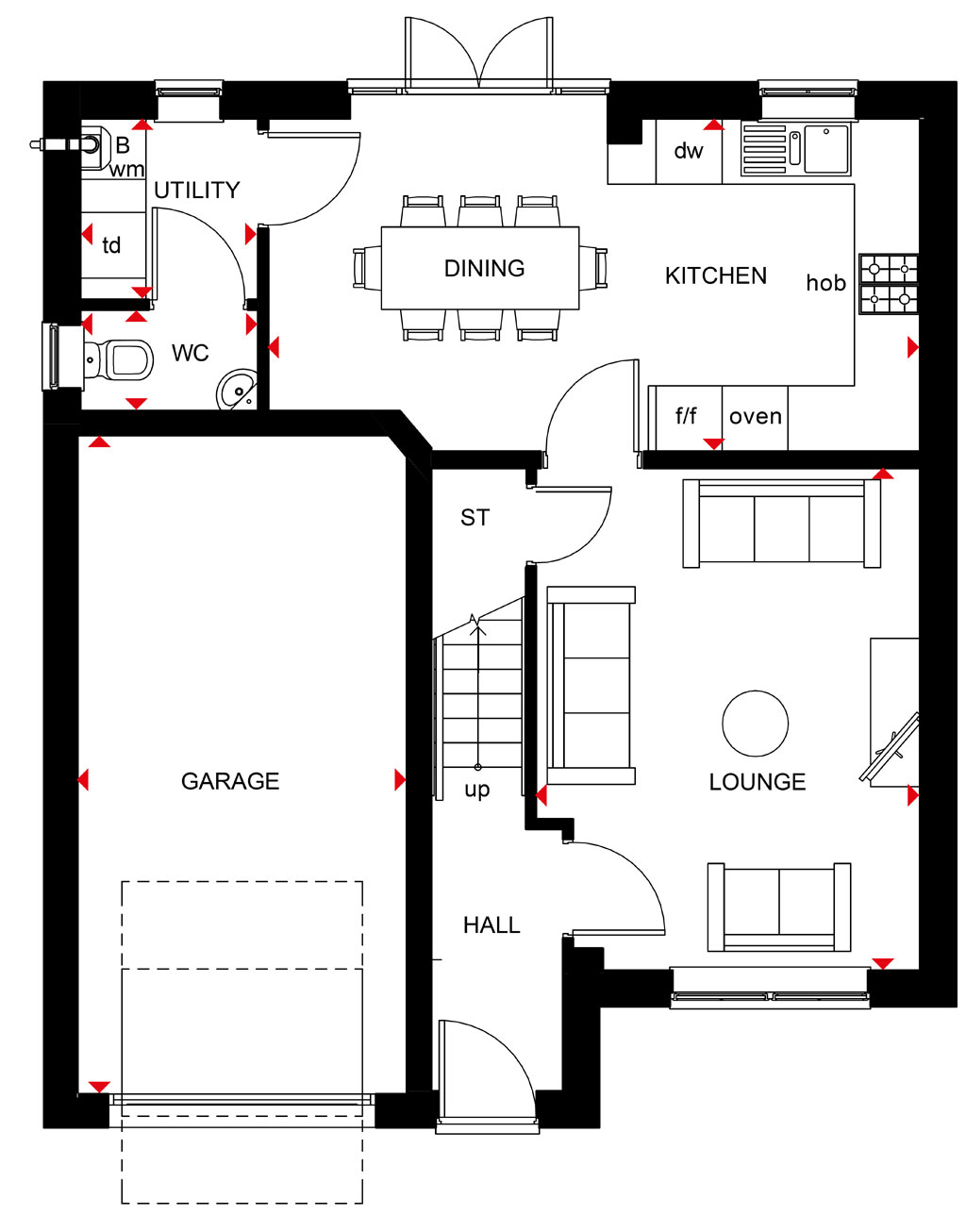 H7845216, Proctor Avenue, Lawley, Telford floorplan