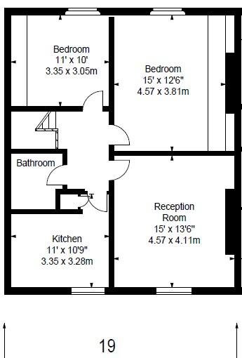 SFF, 19 Clarendon Road, London floorplan