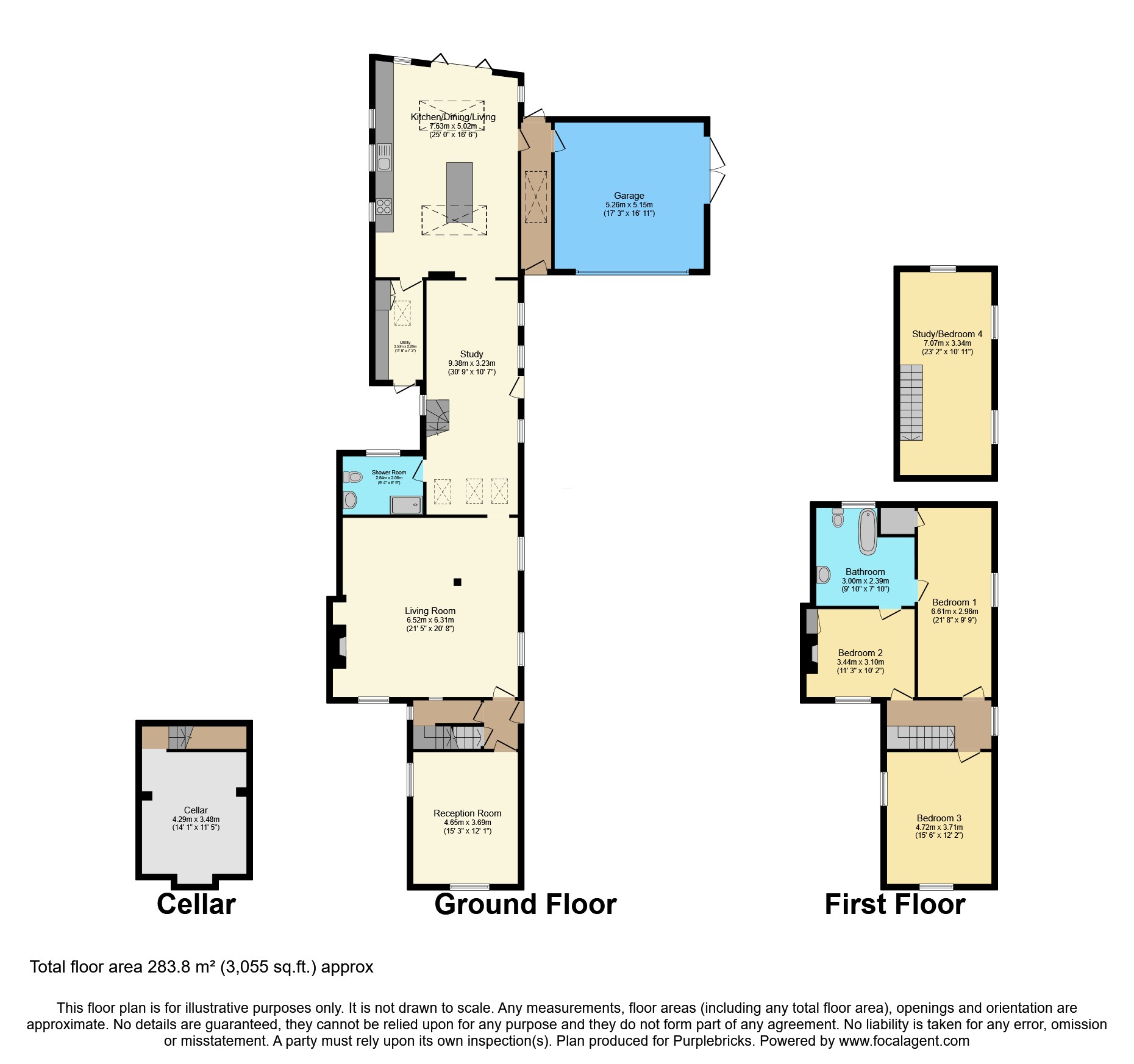 Bakery Cottage, Brunton - Collingbourne Kingston, Marlborough floorplan