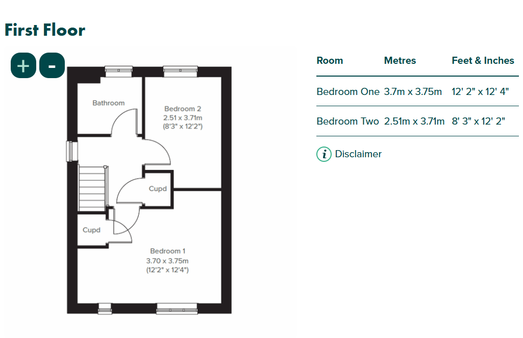 Plot 560 Cherrywood Grange, Exeter floorplan