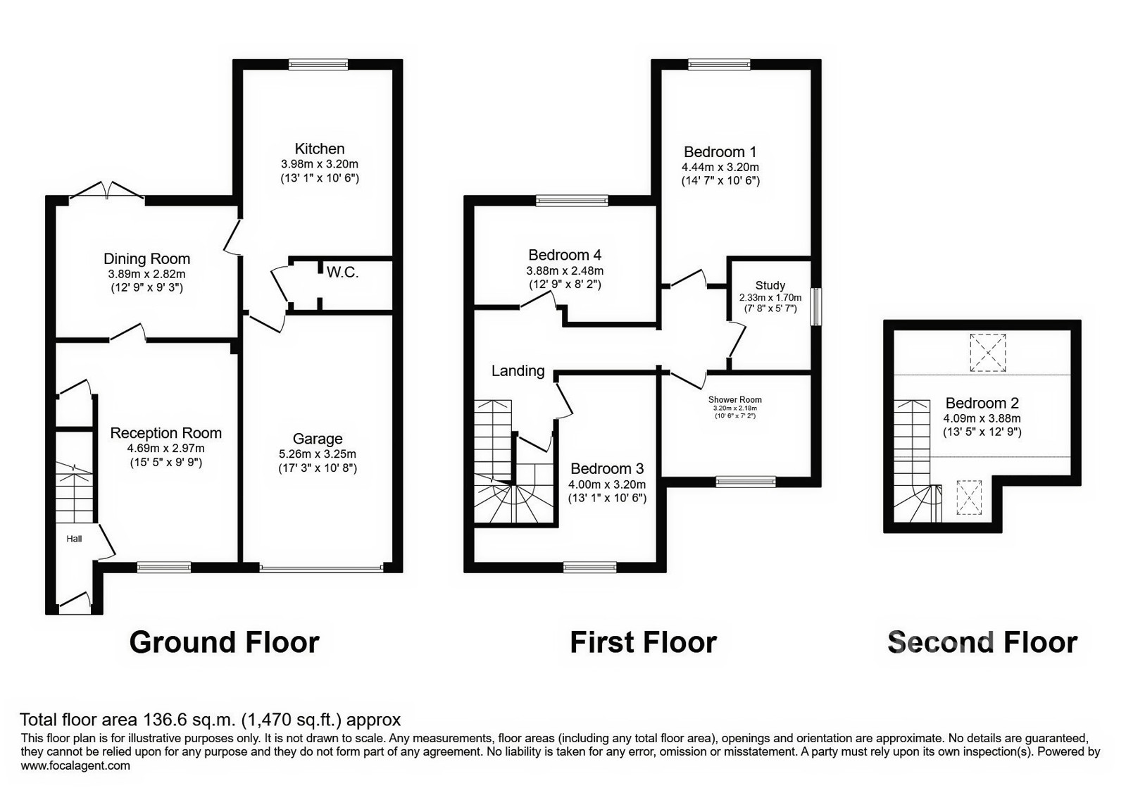 57, Larchside Close, Spencers Wood floorplan