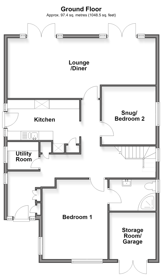 McWilliam Road Woodingdean, Brighton floorplan