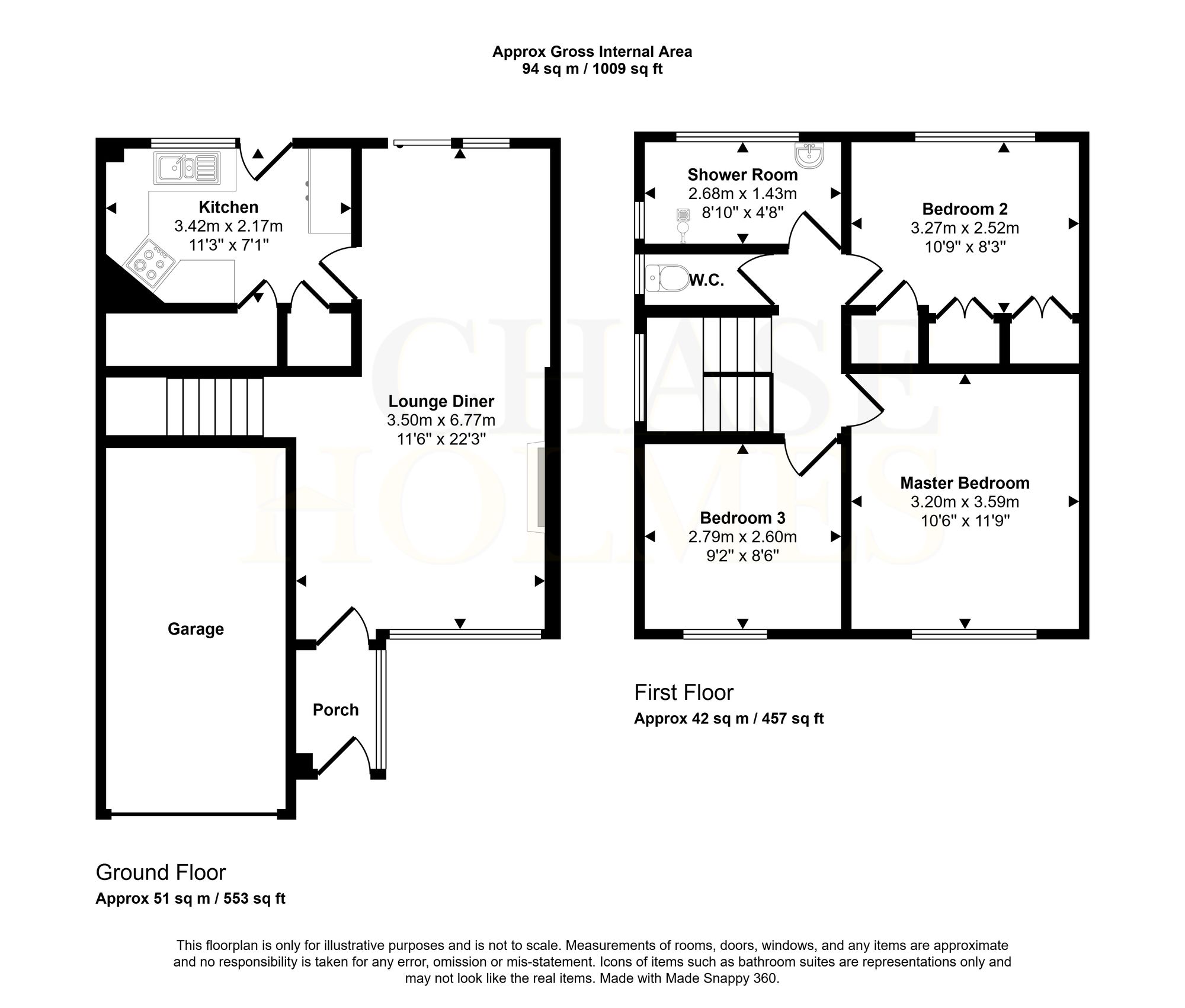 17 Tarragon Way, South Shields floorplan