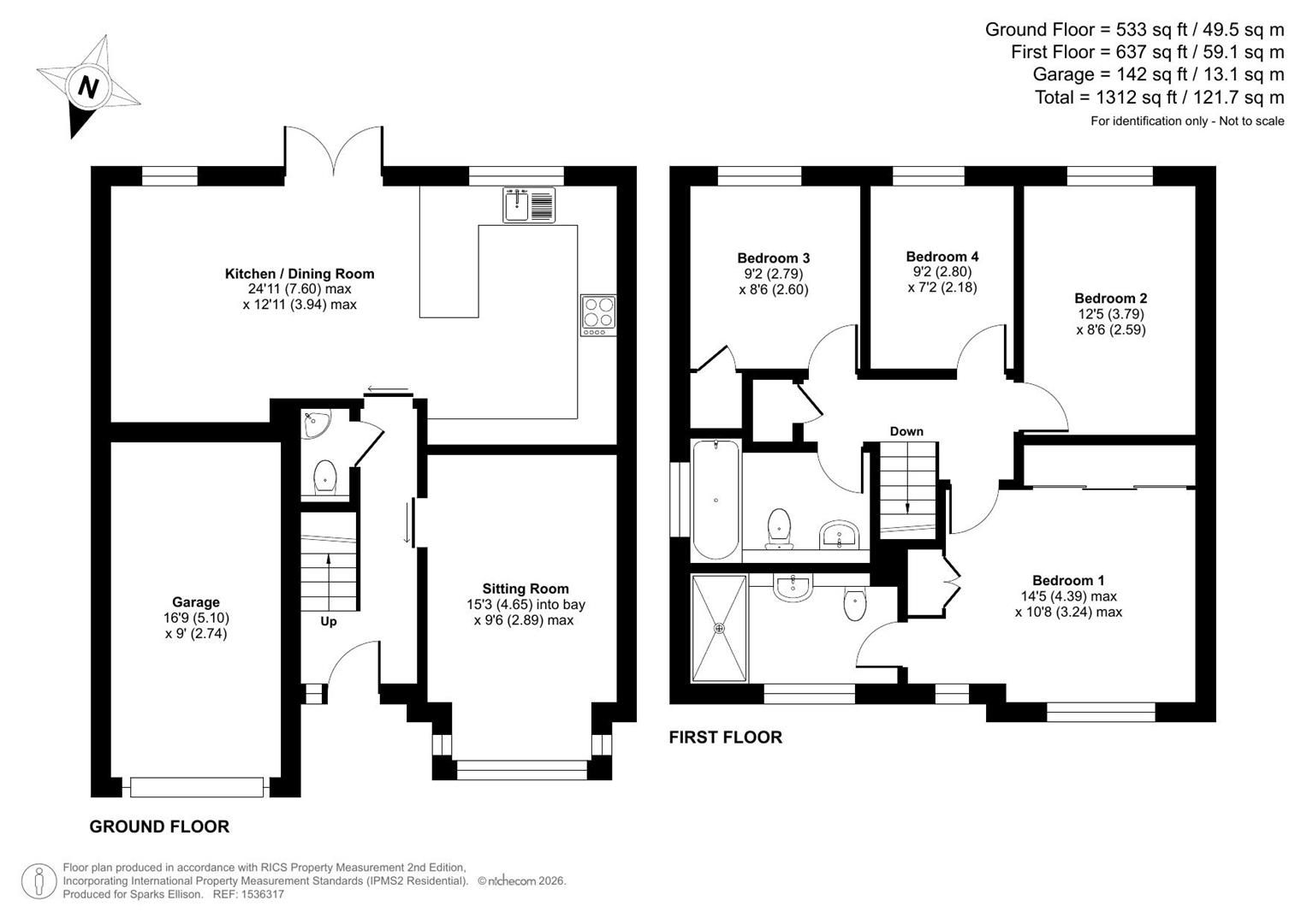 Sandringham Close, Chandler's Ford floorplan