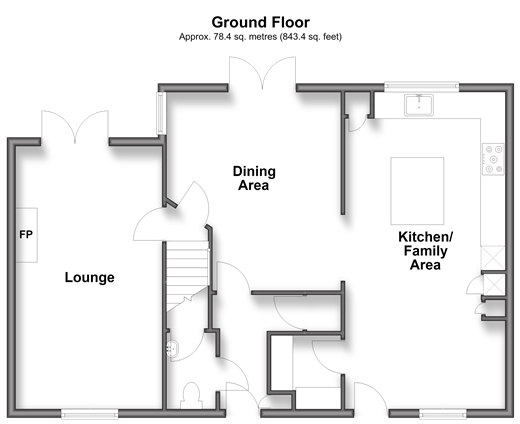 East Grinstead Road North Chailey, Lewes floorplan