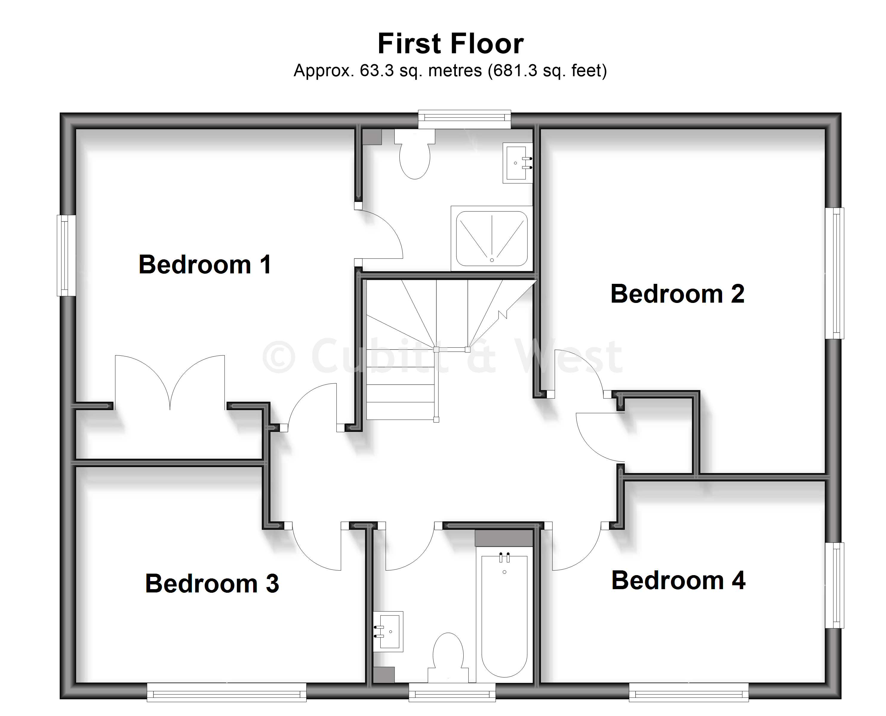 6, Centenary Road, Horsham floorplan