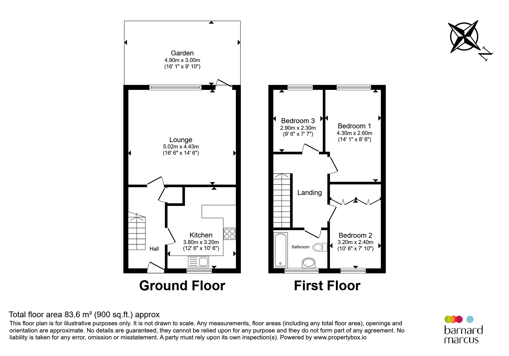 2, Naylor Road, London floorplan