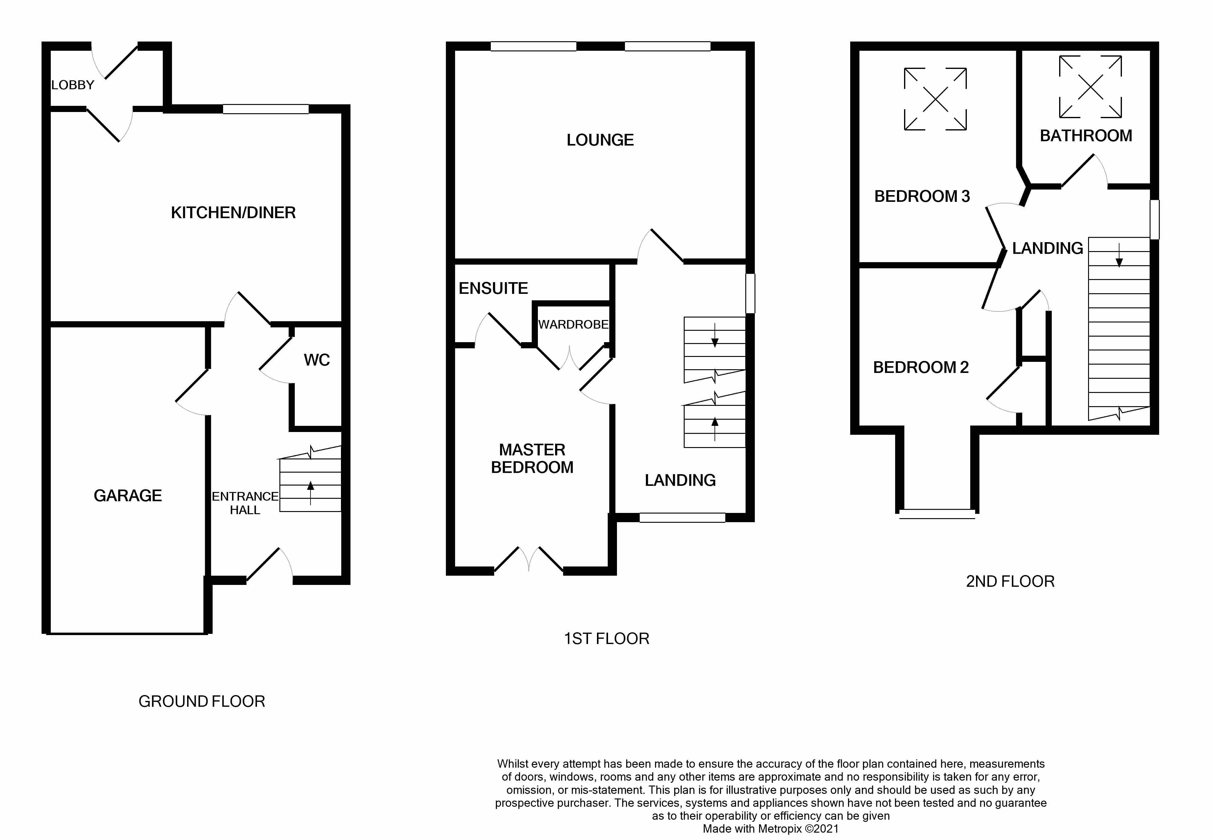 9, Aidan Gardens, Durham floorplan
