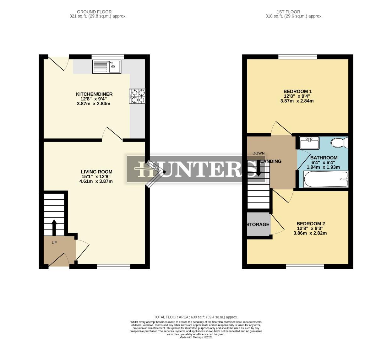 22, Tulip Road, Scunthorpe floorplan