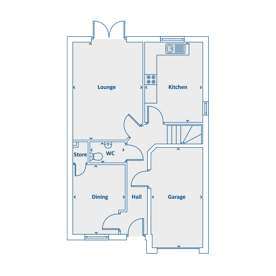 Plot 292, Foxton Drive, Glenrothes floorplan