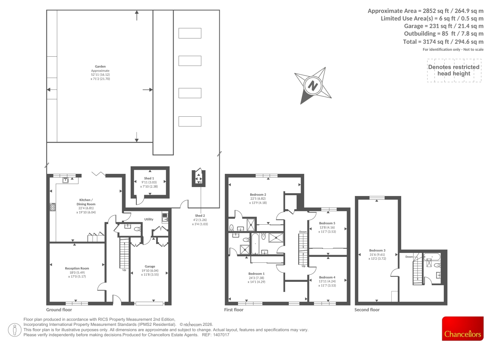 OAK LEAVES, Iver, South Bucks, Iver floorplan