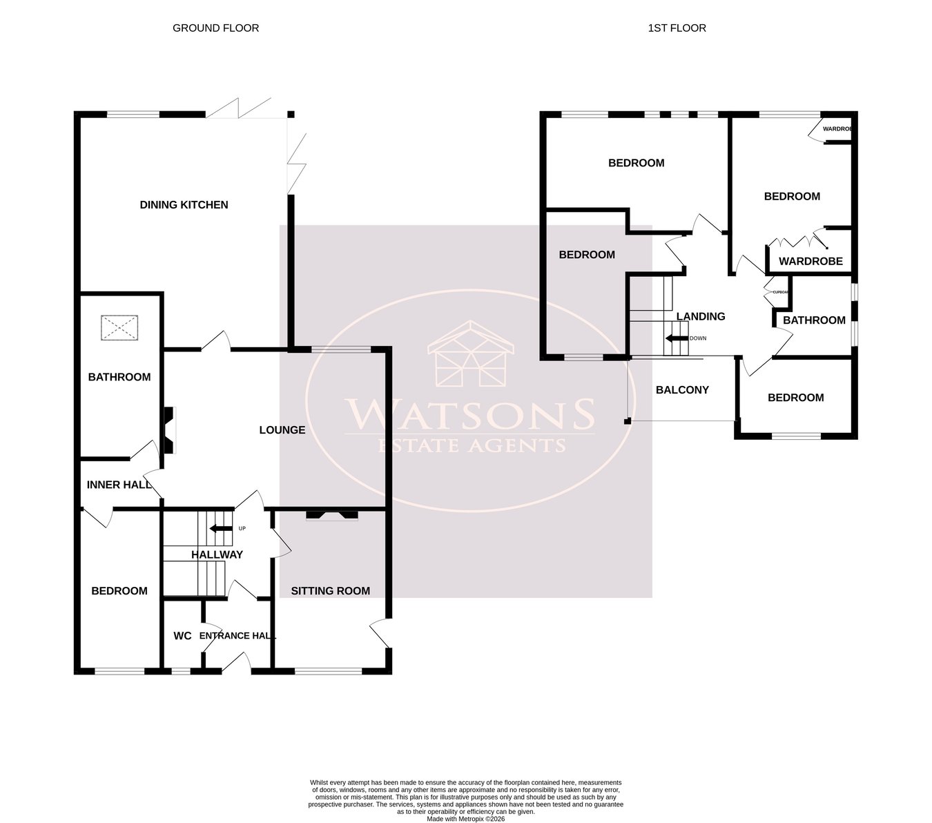 5, Vernon Drive, Nottingham floorplan