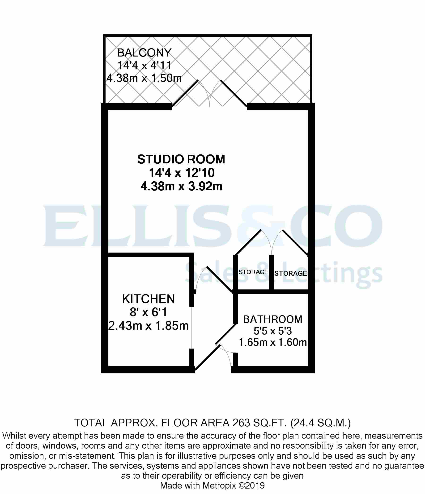 1 Bedrooms Studio to rent in Platinum House, Lyon Road, Harrow, Greater London HA1