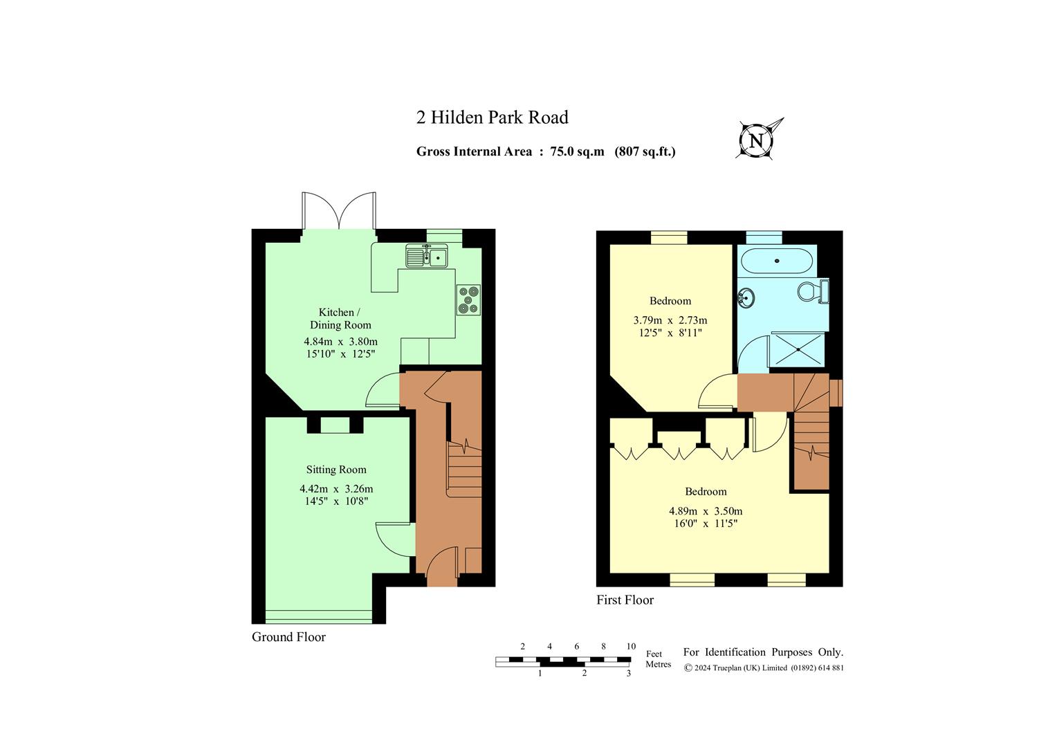 2, Hilden Park Road, Hildenborough floorplan