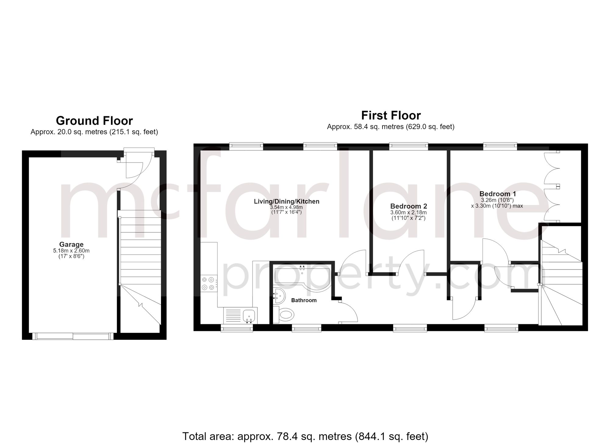 17 Elgar Close, Swindon floorplan
