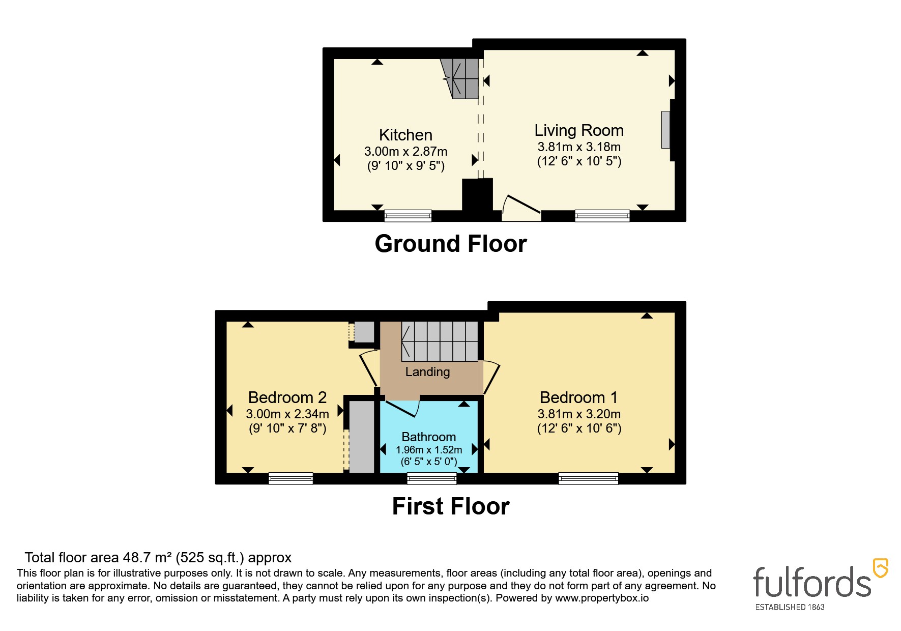 Court Cottage, 22, Parsonage Lane, Exeter floorplan
