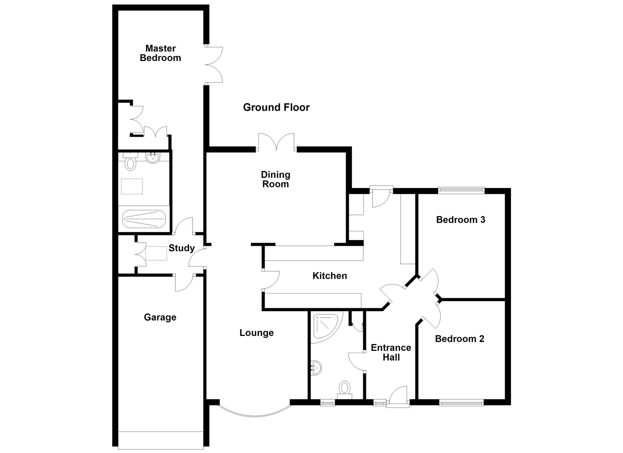 Briar Cottage Mill Lane, Louth floorplan