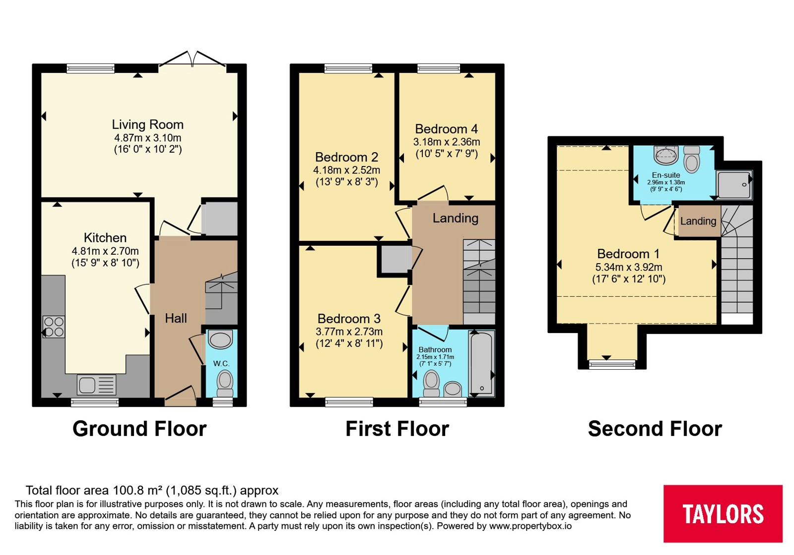 4, Alder Drive, Northampton floorplan