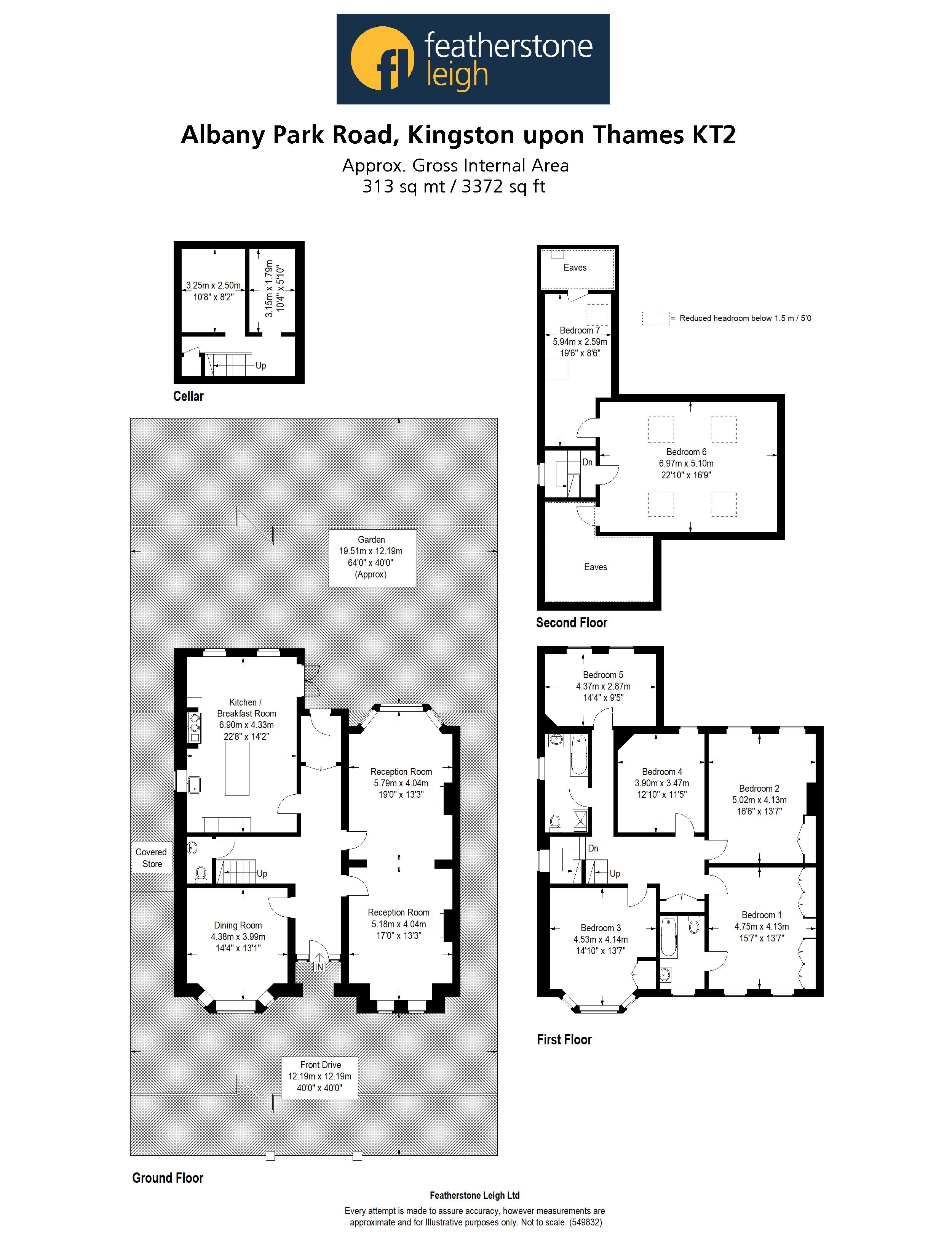 6 Bedrooms Detached house for sale in Albany Park Road, Kingston Upon Thames KT2