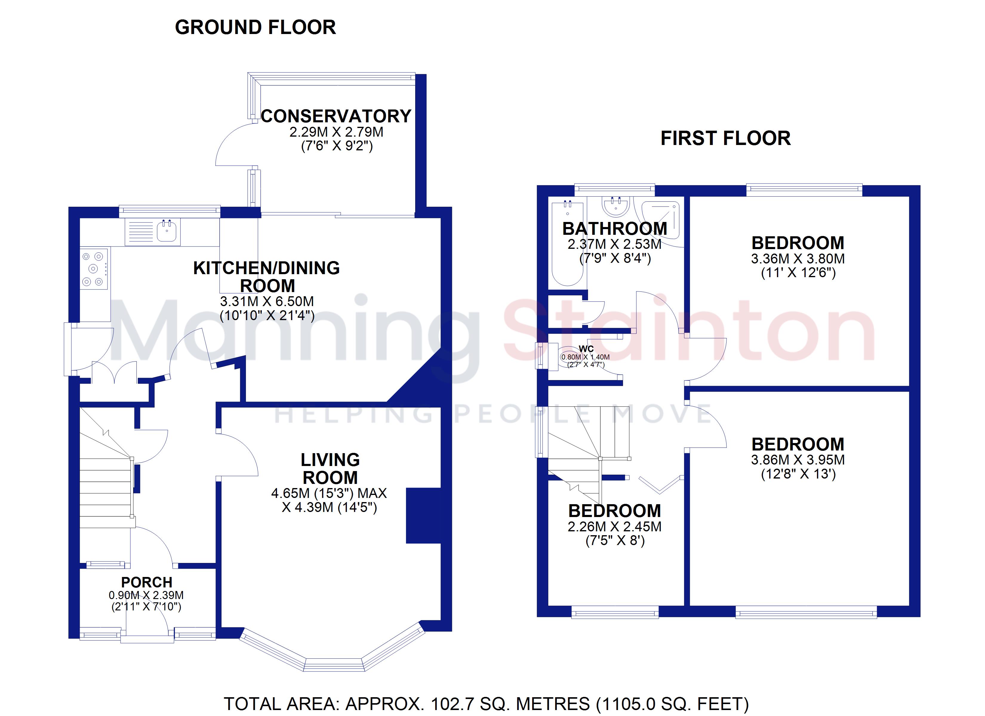 29, Devonshire Avenue, Leeds floorplan
