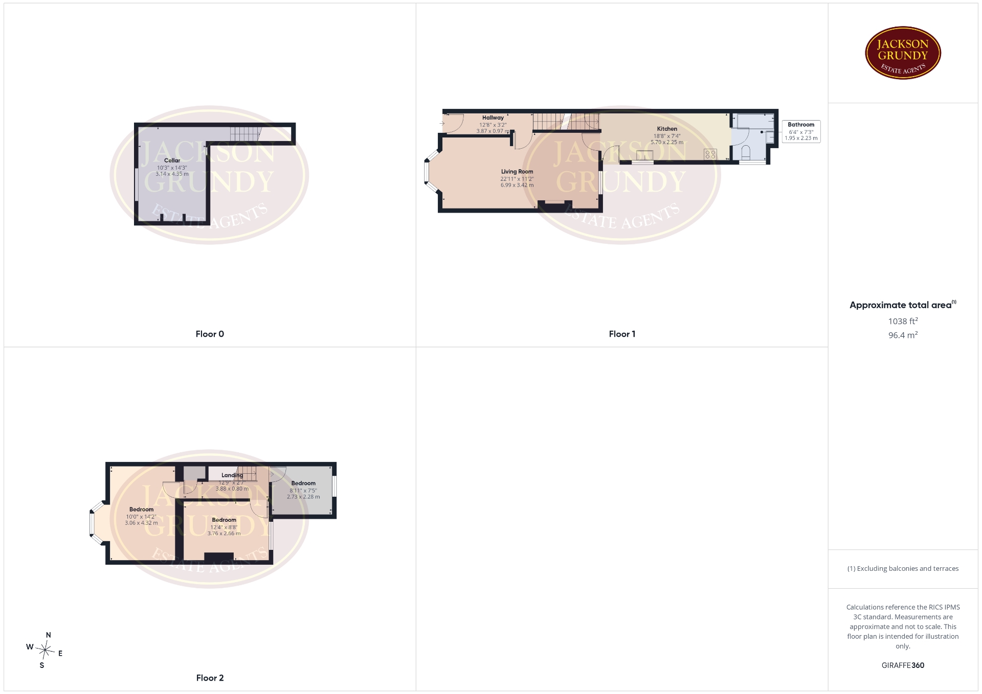 Artizan Road, Northampton floorplan