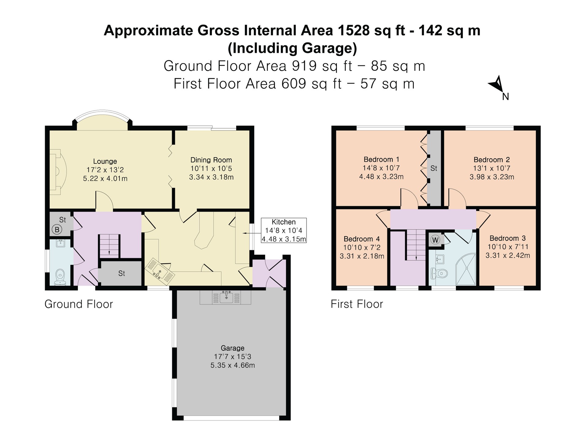 6, Priory Close, Mossley floorplan