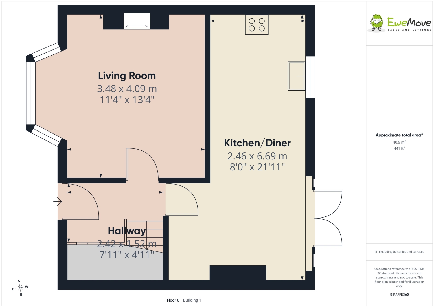 343, Burton Stone Lane, York floorplan