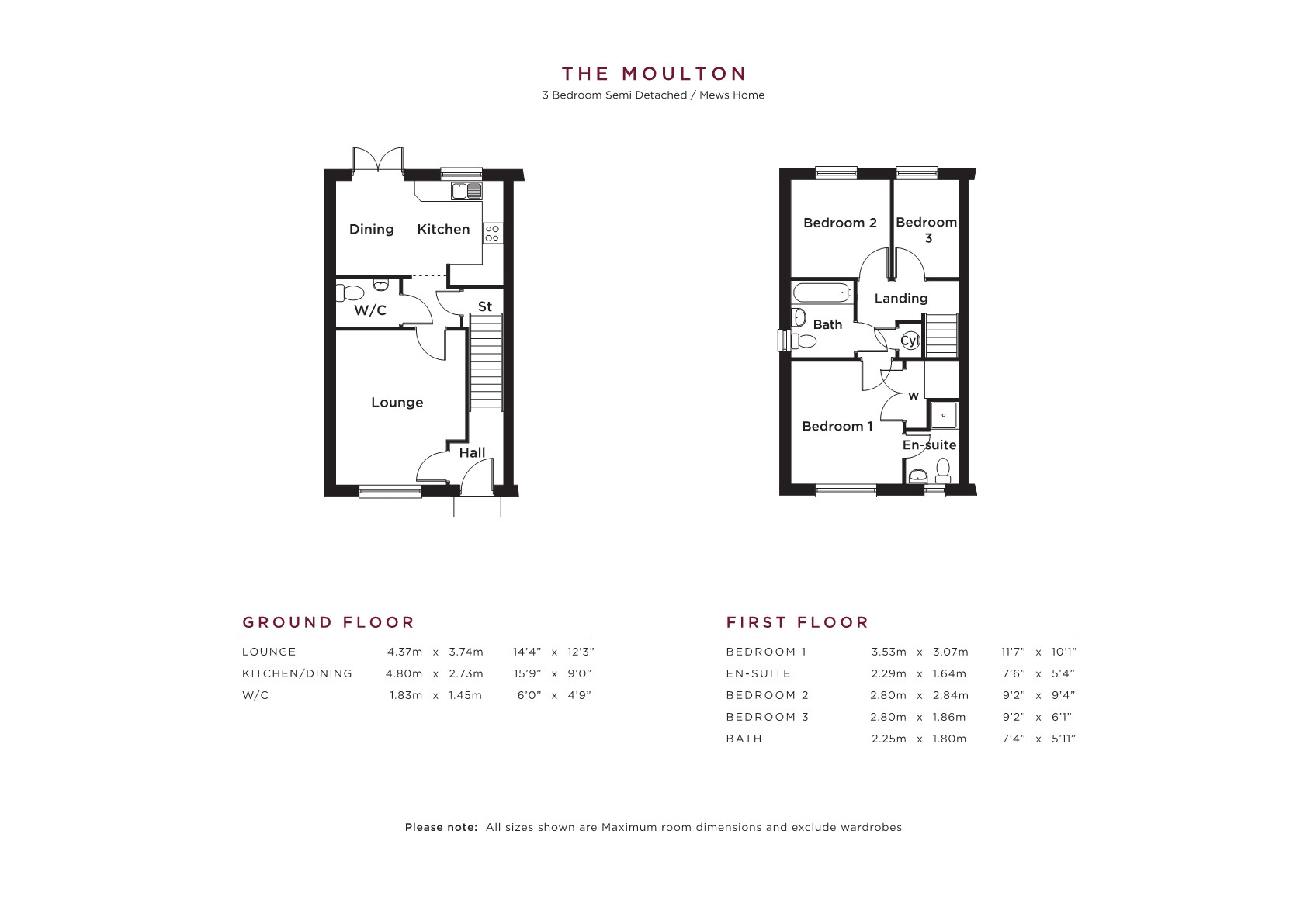 Plot 55 The Moulton,, Greenacres Farm, Preston floorplan