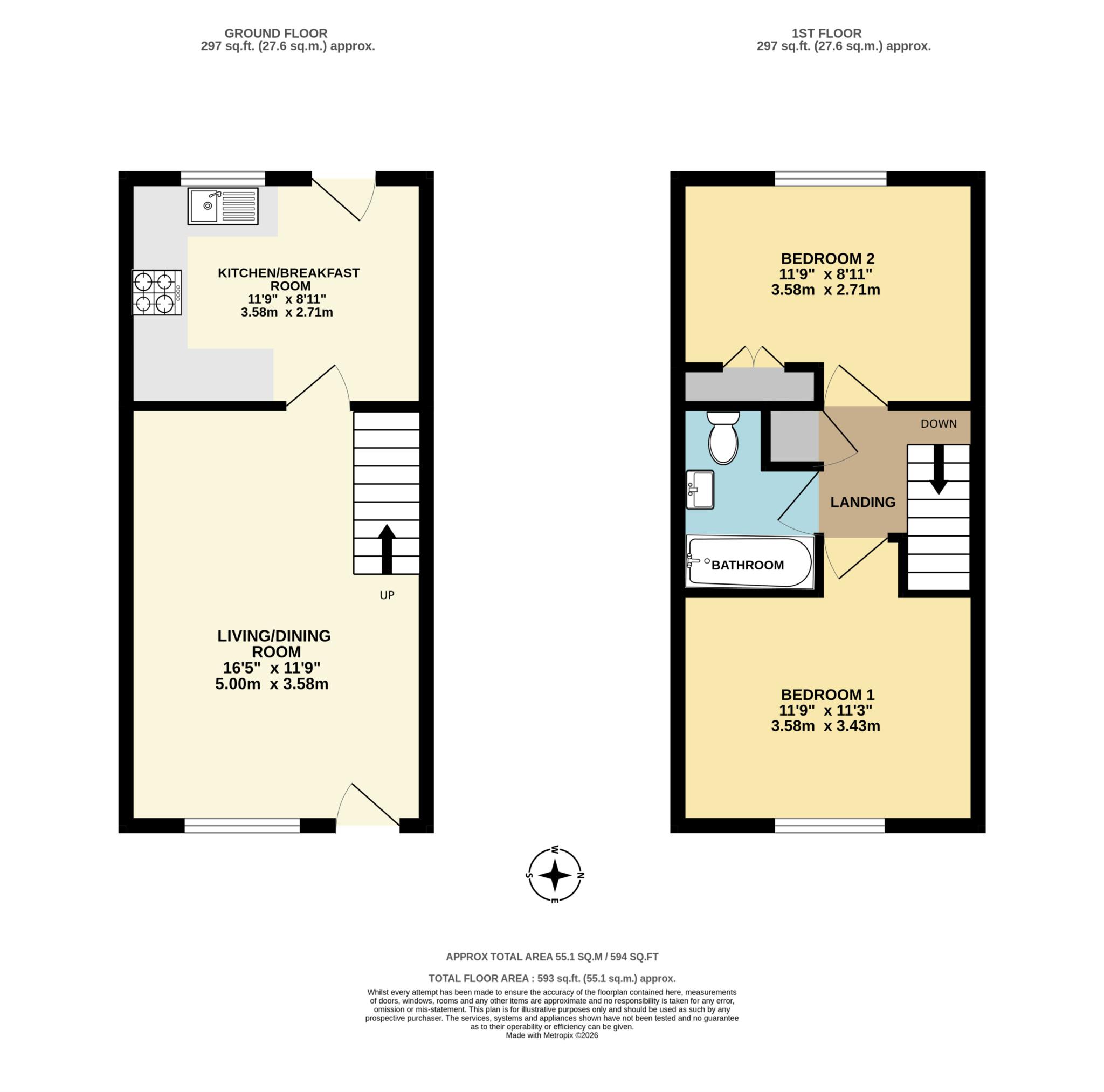 8, Cunningham Close, Royal Tunbridge Wells floorplan
