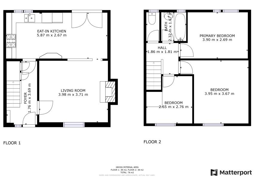 Greenlea Avenue, Yeadon, Leeds, West Yorkshire LS19, 3 bedroom terraced