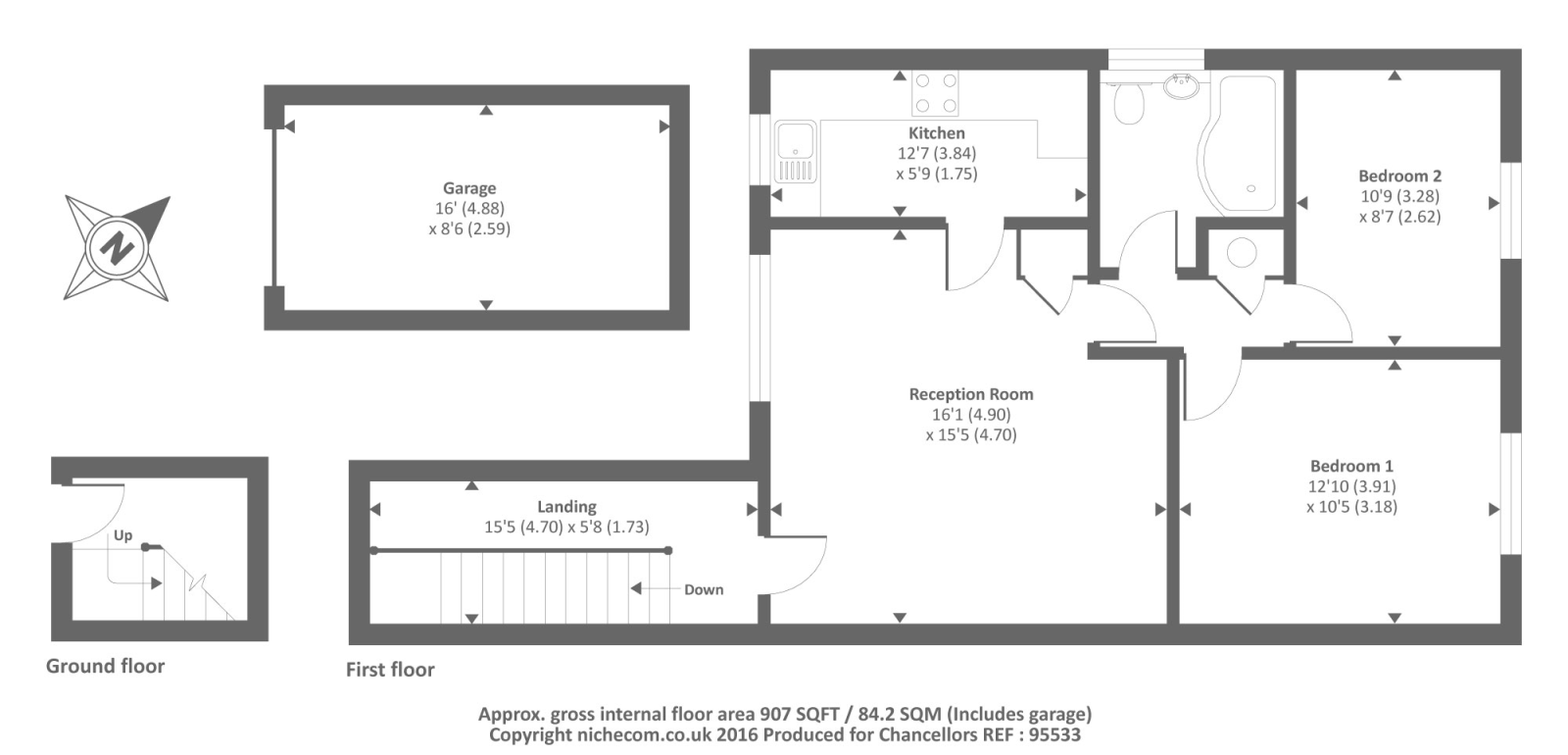 2 Bedrooms Maisonette to rent in Abingdon, Oxfordshire OX14