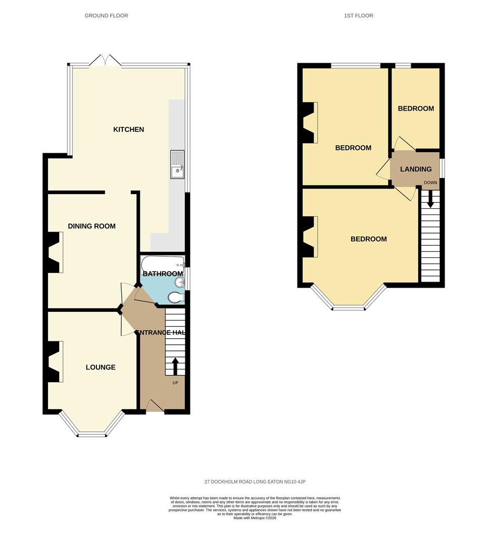 27, Dockholm Road, Nottingham floorplan
