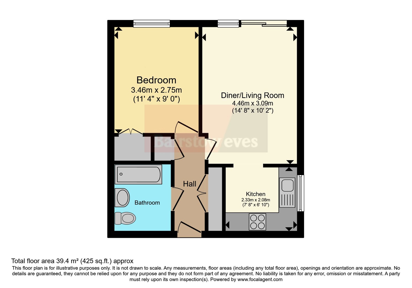 14 Kingswell, 65, Imperial Avenue, Essex floorplan