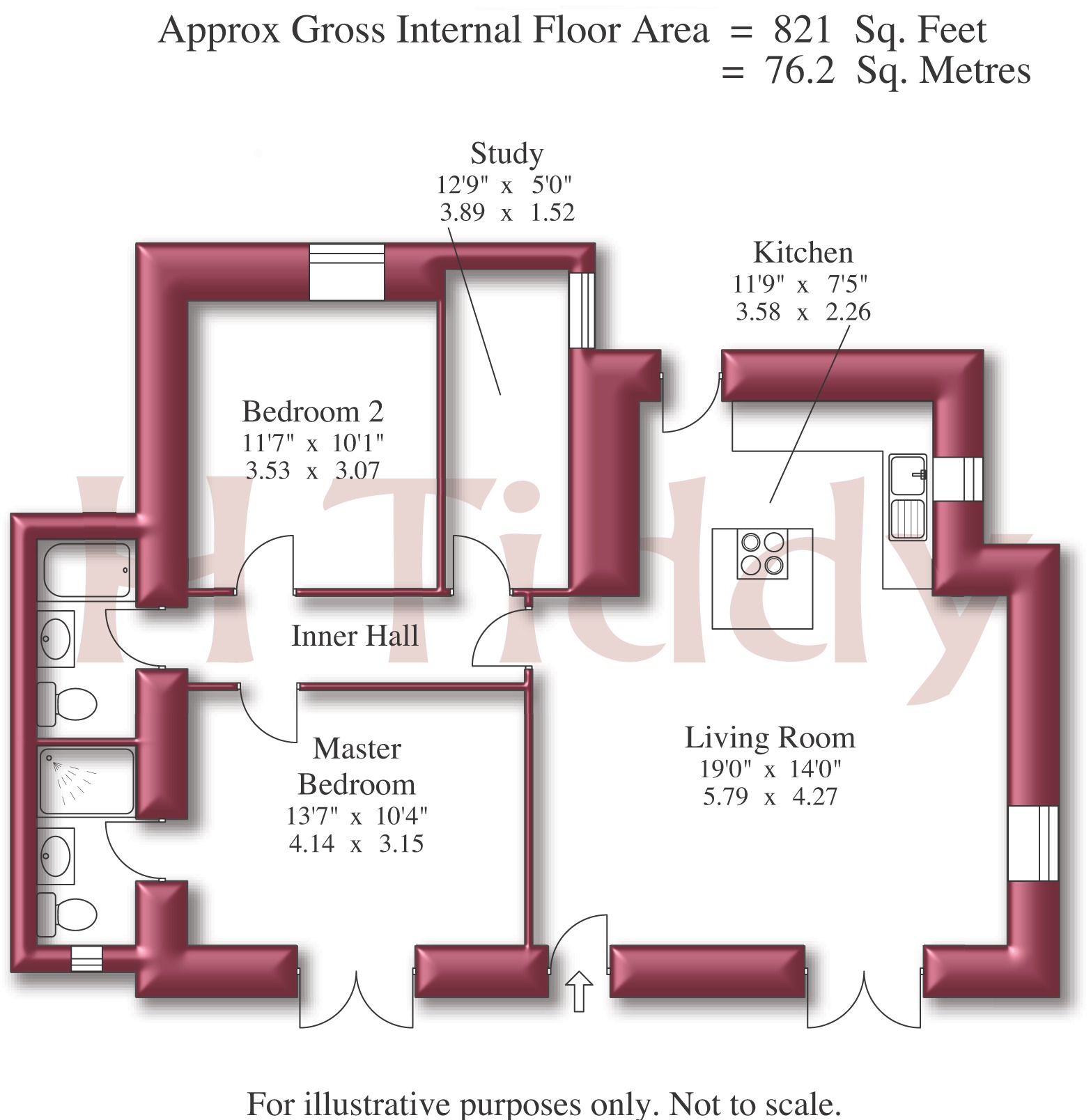 Lower Bohella House, The Square, Truro floorplan