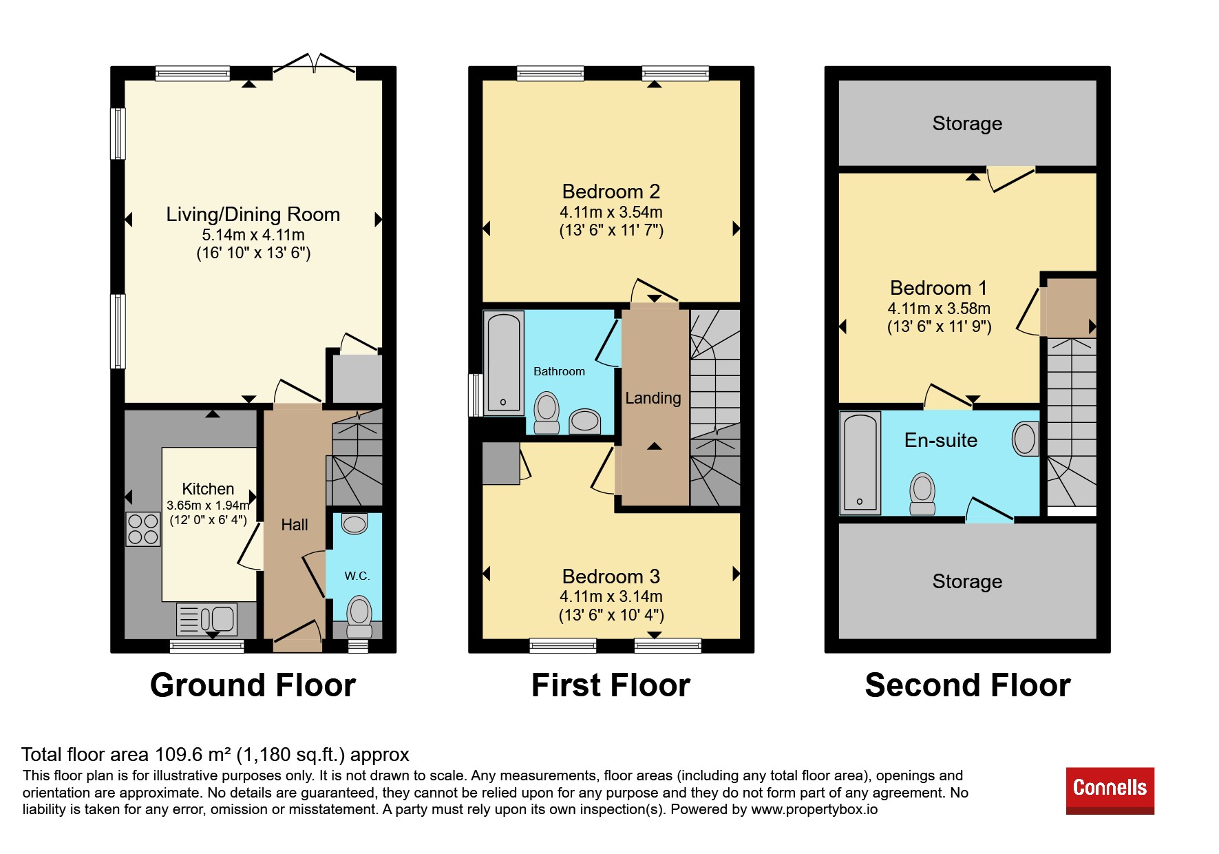 2b, Royal Road, St. Albans floorplan