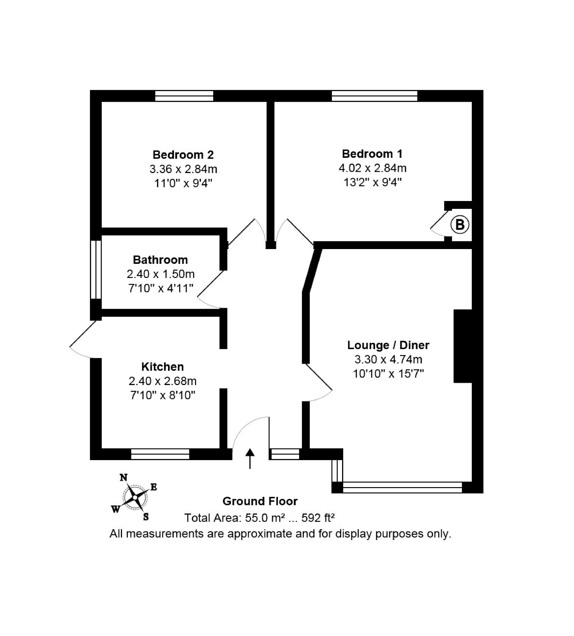 2 Bedrooms Semi-detached bungalow for sale in Sandhill Way, Harrogate, North Yorkshire HG1