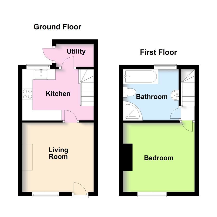 1 Bedrooms Terraced house for sale in Stortford Road, Hatfield Heath CM22