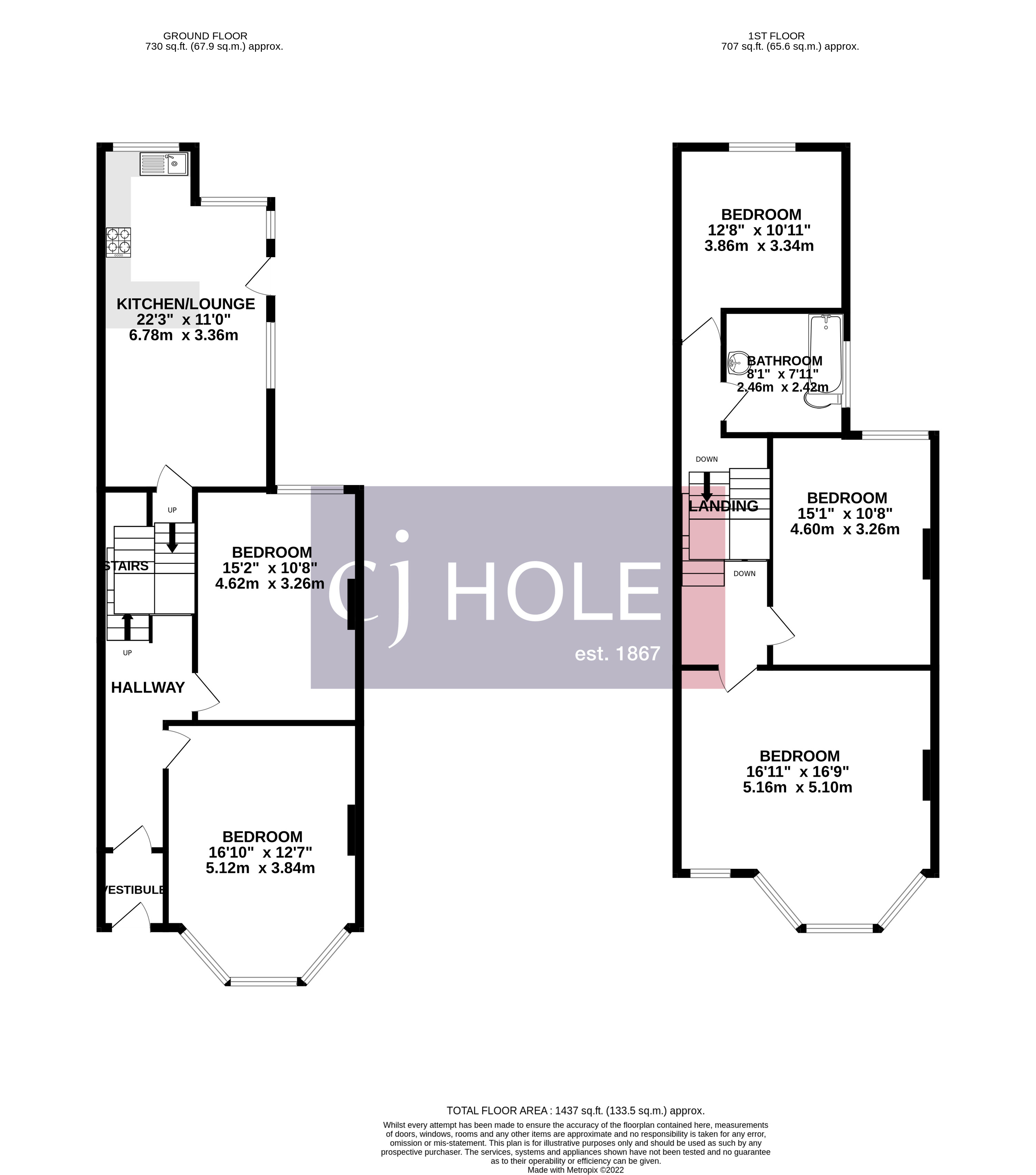 150, Ashley Down Road, Bristol floorplan
