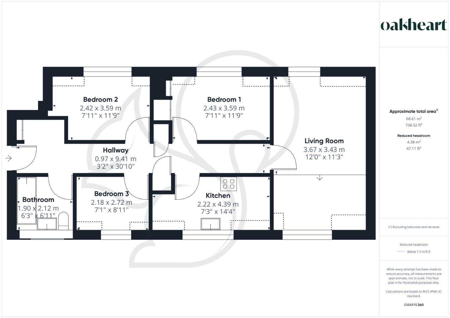 Flat 28, Charleston Court, Seaview Avenue, West Mersea floorplan