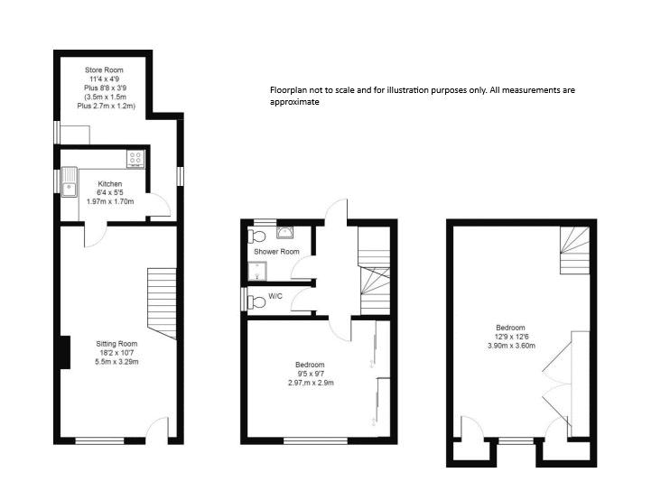 5 Church Cottages, Chart Road, Maidstone floorplan