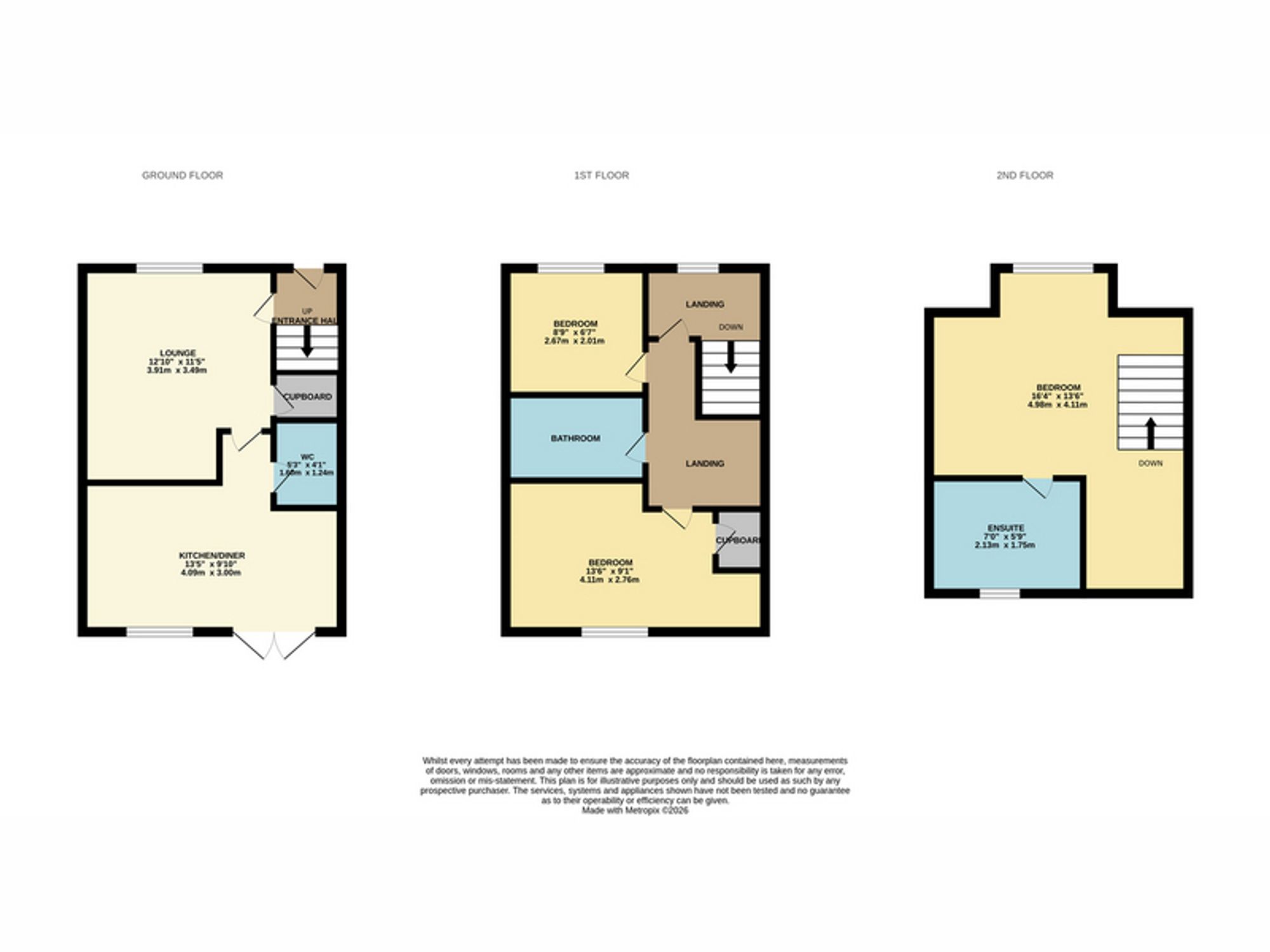 46 Cornmill Road, Sutton-In-Ashfield floorplan
