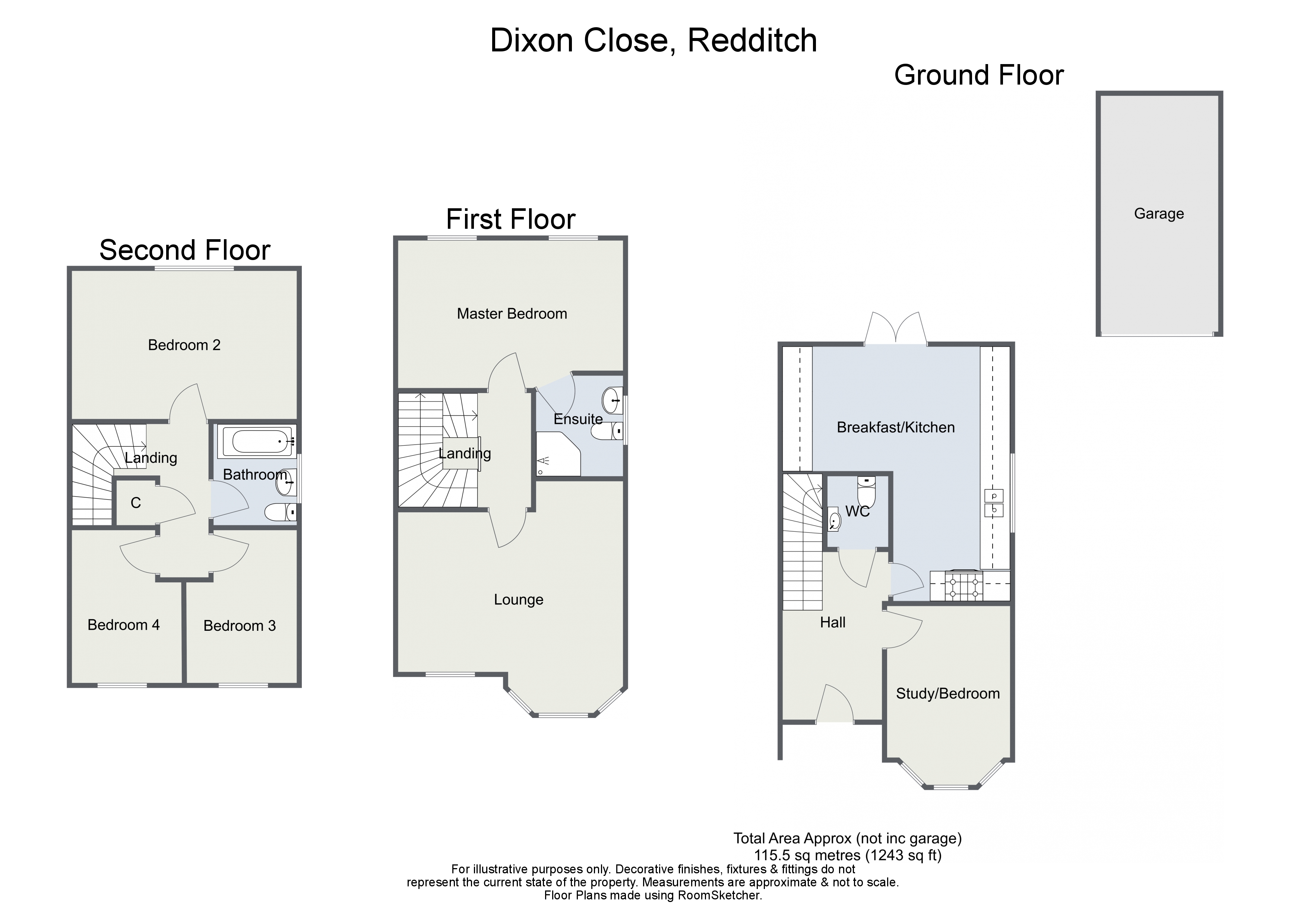 4 bed end terrace house for sale in Dixon Close, Enfield, Redditch B97
