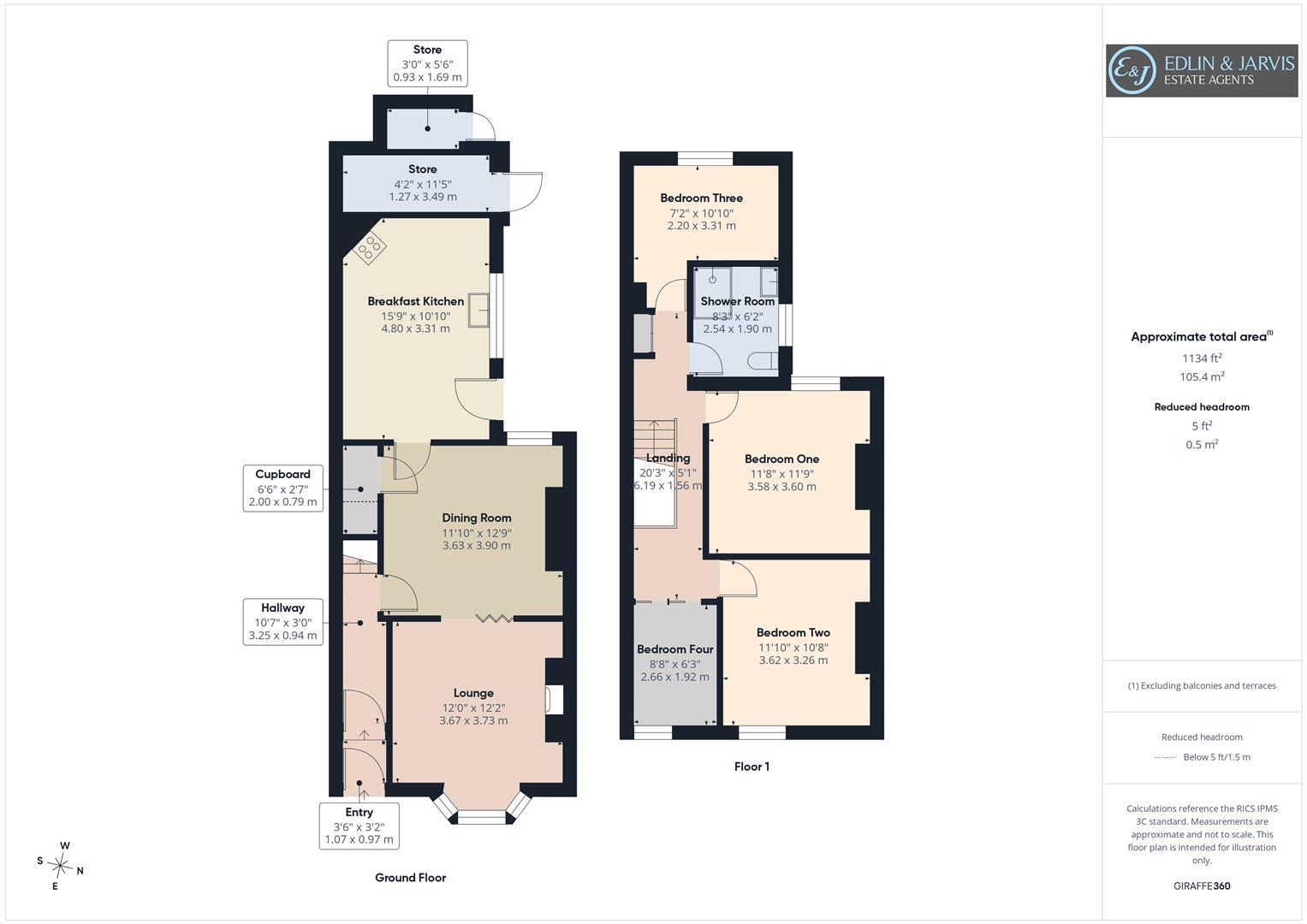 102, London Road, Newark floorplan