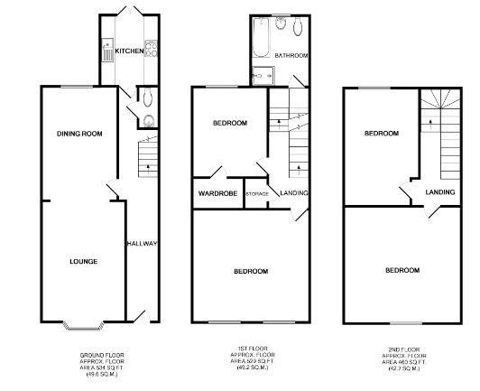 4 Bedrooms Terraced house for sale in Brownlow Road, New Ferry, Wirral CH62